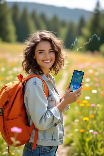 Student applying financial knowledge